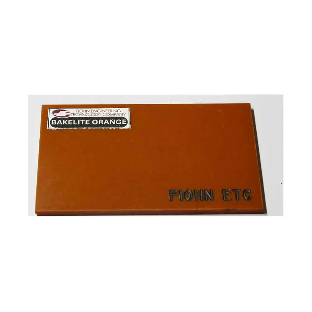 Bakelite Orange - Fiohn Engineering Technology Company