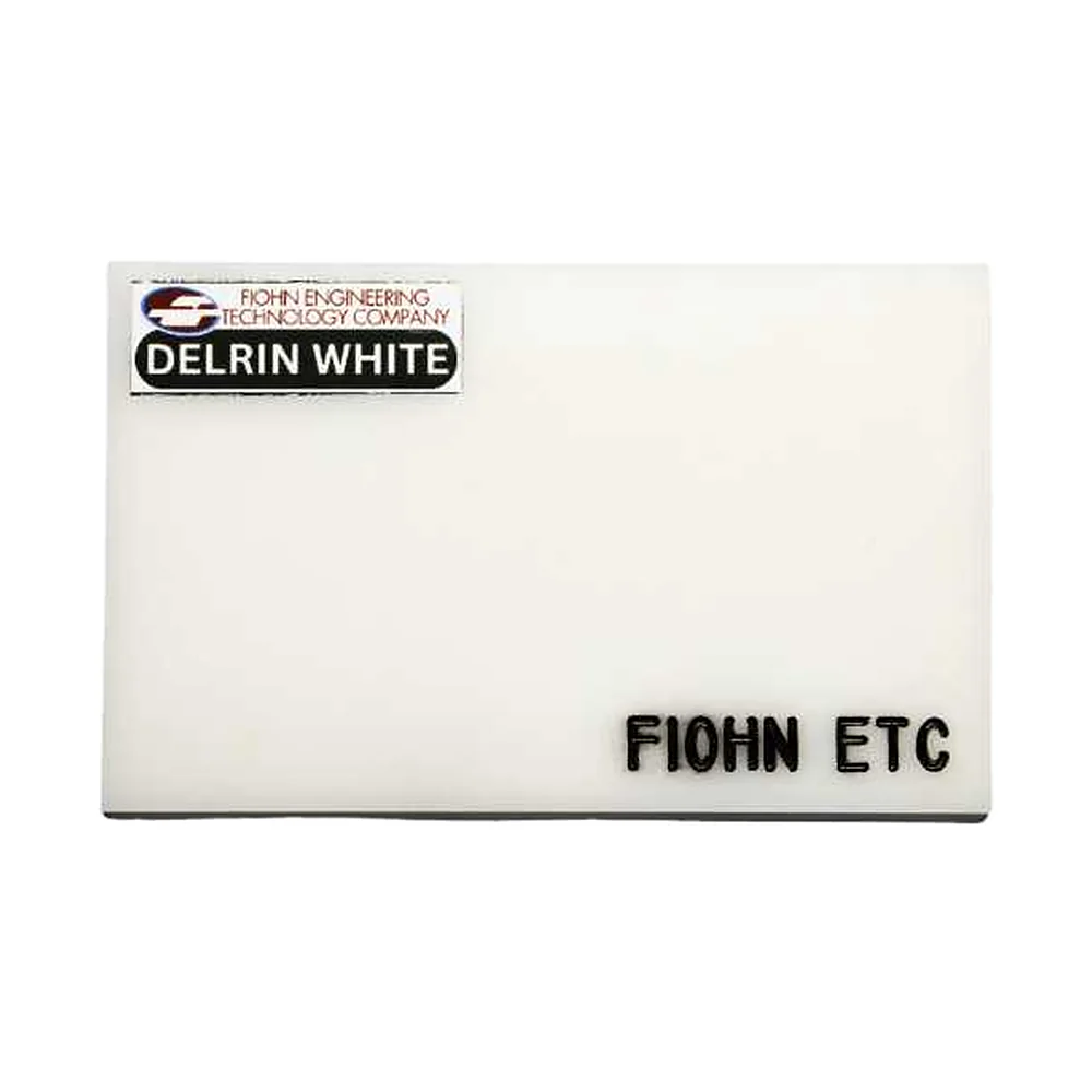 Delrin White - Fiohn Engineering Technology Company