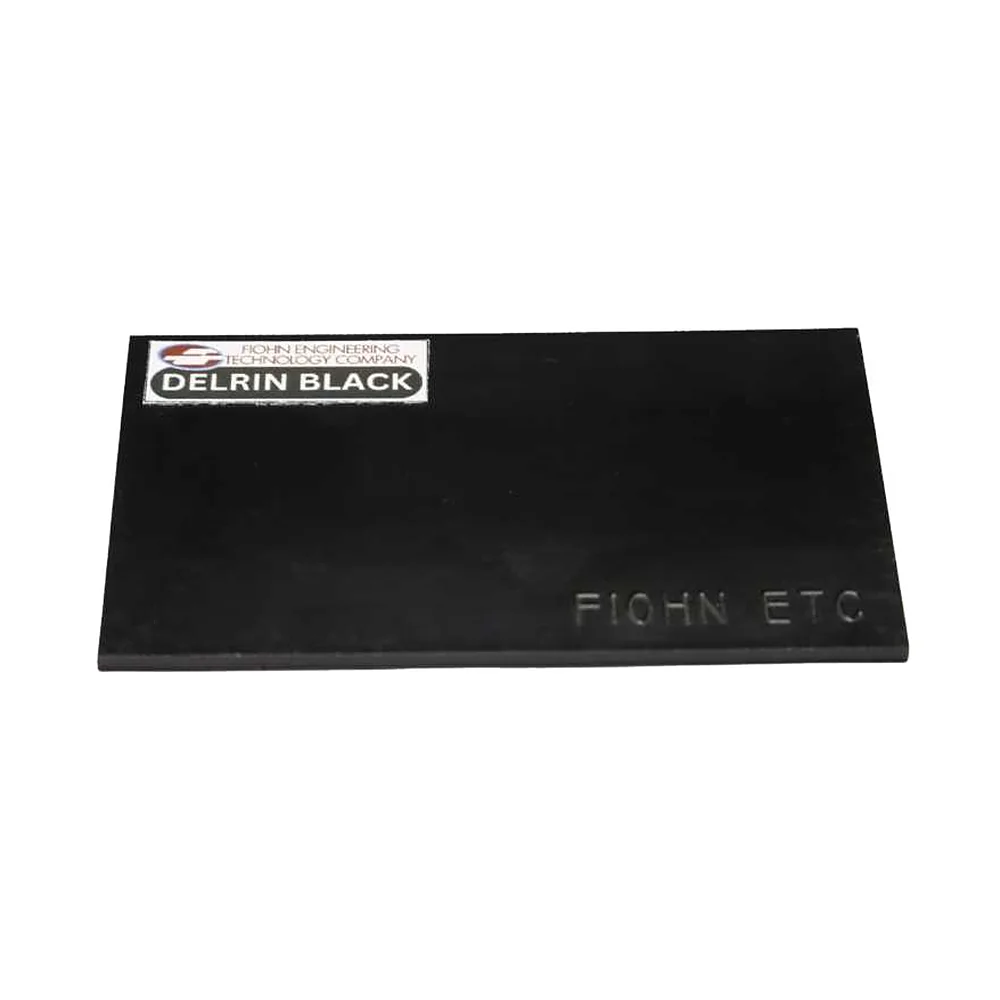Delrin Black - Fiohn Engineering Technology Company